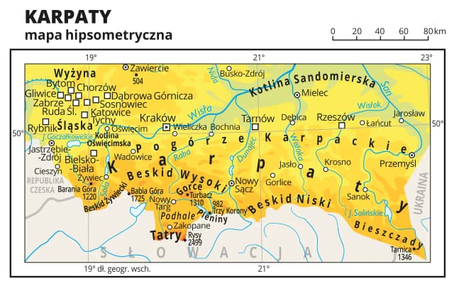 Gdzie leżą Beskidy? Odkryj ich fascynujące położenie geograficzne